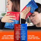 Camerons Hot or Cold Gel Pack - Set of 8 XL Ice & Heating Packs (8"x11")- Large Reusable Paks Keep Temp - Use in Casserole Carrier & Lunch Box for Food -Use as Warm & Cold Compress & Physical Therapy