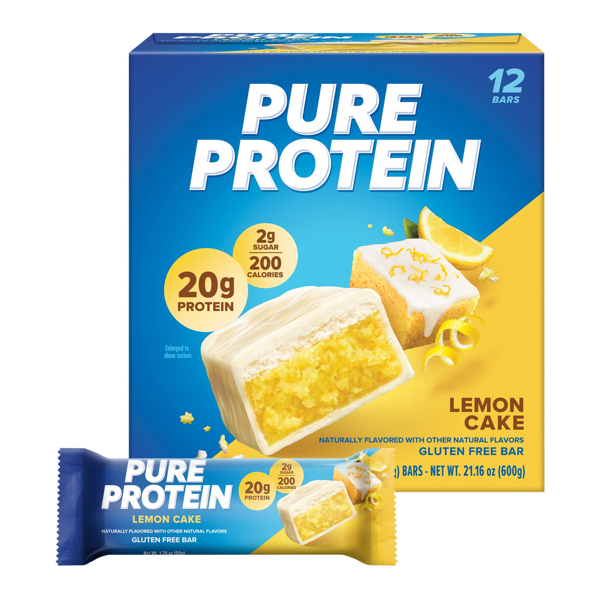 Buy now Pure Protein Chocolate Peanut Caramel Protein Bars – 20g Protein, 3g Sugar, 190 Calories (12 count) Low Sugar* High Protein Snack - Gluten Free - Perfect for a Healthy Snack at indiglob india