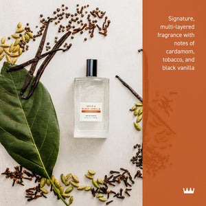 Cremo Cologne For Men - Spice & Black Vanilla Mens Cologne Spray, An Explosion of Vibrant Spices, Dark Woods and Black Vanilla, Multi-Layered Signature Men's Fragrances, 3.4 Fl Oz