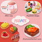 150 Pieces Miniature Food Dollhouse Miniature Food Drink Bottle Toy Assorted Pretend Foods Dollhouse Accessories Mixed Resin Kitchen Food Toy Hamburger Cake Ice Cream Pizza Bread for Adults Teenagers - My Store
