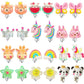 Amazon.com: PinkSheep Bling Clip On Earrings for Little Girls, Unicorn Cake Ladybug Earrings for Kids, 12 Pairs, Best Gift : Toys & Games