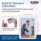 Buy now BCW 3x4 Standard Topload Card Holders | 100 Pack | Top Loaders for Cards | Rigid Card Protector | Fits Standard Size Cards Up to 20pt at indiglob india