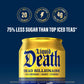 Buy now Liquid Death Iced Tea - Blueberry Buzzsaw (Blueberry-Flavored Black Tea), Less Sugar*, Boost of Caffeine, B Vitamins, No Artificial Sweeteners, 12 Fl Oz (Pack of 12) at indiglob india