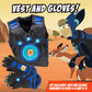 Buy now Wild Kratts Creature Power Suit Martin (Large 6-8X) Includes Vest, Gloves & 2 Power Discs for Halloween Costume, Pretend Play & Dress Up -Officially Licensed Toys for Children- Gift for Kids Boy Girl at indiglob india