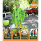 WAWSAM Lightweight Kids Rain Poncho Reusable Toddler Raincoat Waterproof Rain Jacket