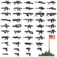 Buy now 83 Pcs Toy Soldiers Figures US Army Battle Toy Set - Weapons Pack Military Weapon Battle Building Blocks Compatible with Major Brand, 3 Years Old and up U.S Weapons In-game (52pcs) at indiglob india
