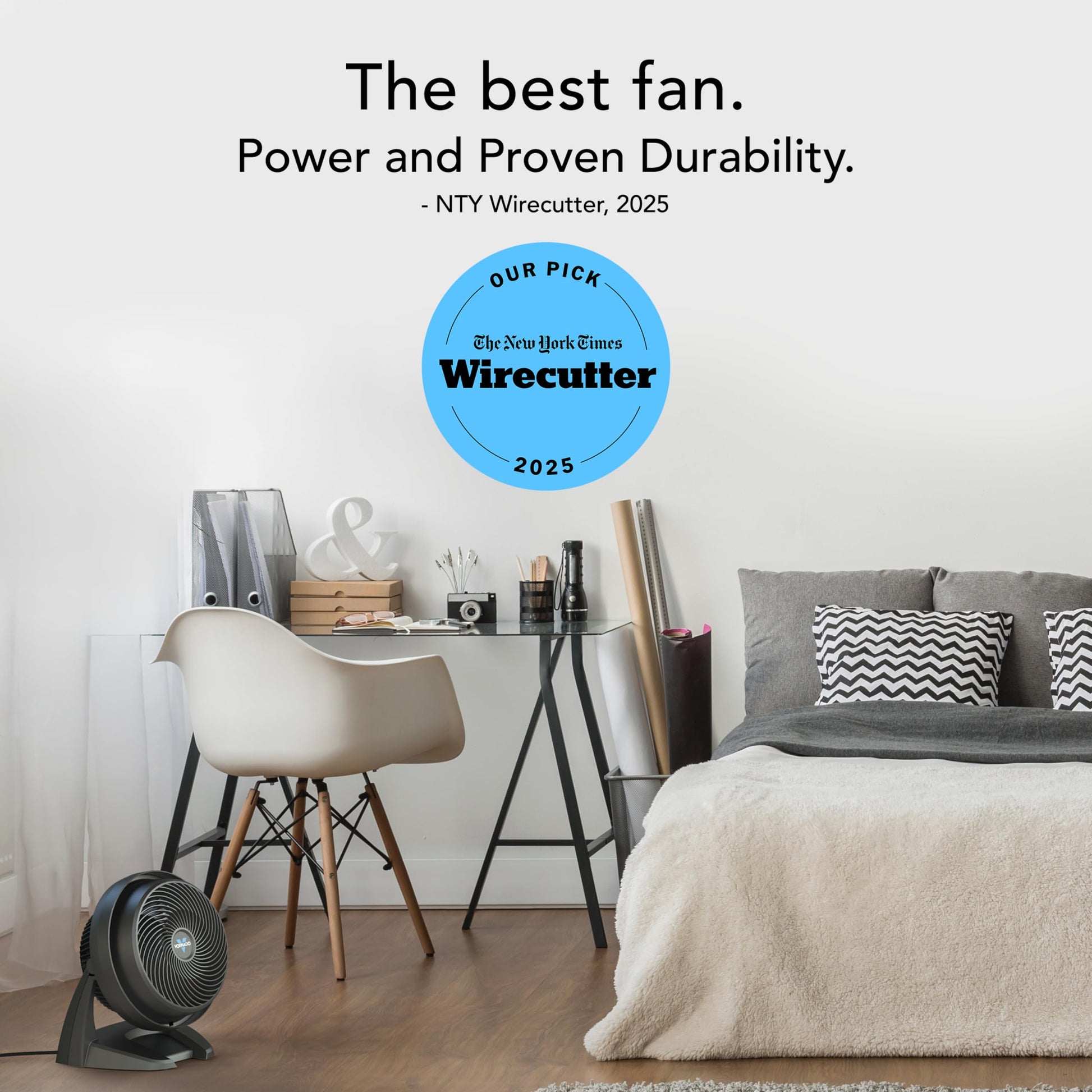 Buy now Vornado 630 Mid-Size Whole Room Air Circulator Fan for Home, 3 Speed Settings, Adjustable Tilt, Removable Grill, 9 Inch, Powerful Airflow, Manual Control Dial, Quiet Fan for Bedroom, Black at indiglob india