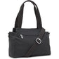 Kipling Womens Elysia Bag, Lightweight, Multi-compartment Magnetic Snap Pockets, Shoulder Crossbody Bag, Black Noir, 11.5 L X 9 H X 5 D US