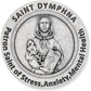 Buy now St St. Saint Dymphna Pocket Token Coin 1.2 with Prayer Catholic Patron Stress Anxiety Mental Health by Gifts Catholic, Inc. Default at indiglob india