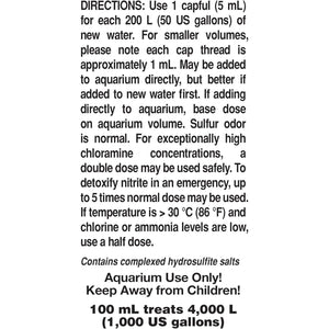 Seachem Prime Fresh and Saltwater Conditioner - Chemical Remover and Detoxifier 100 ml