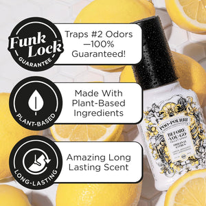 Poo-Pourri Before-You-Go Toilet Spray, Original Citrus, 2 Fl Oz, Up to 100 Uses, Bathroom Odor Deodorizer with Essential Oils for Home or Work, Travel Essentials, TSA Approved Size, Lemon Bergamot