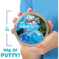 Crazy Aaron's Transparent Thinking Putty - 4" Falling Water Liquid Glass See Through Putty Tin - 90 Grams, Never Dries Out - Made in USA