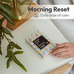 Allura & Arcia 52 Stress Less & Self Care Cards - Mindfulness & Meditation Exercises - Anxiety Relief & Relaxation