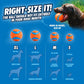 Chuckit! Dog Balls - Interactive Dog Toys, High-Bounce Fetch Ball, Ultra and Rugged Balls, Durable - Size Medium, 2.5-inch Diameter, Set of 3