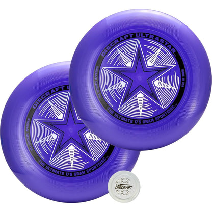 Discraft Ultrastar Ultimate Discs 1 & 2 Packs, Standard Size, for Competitive & Casual Play
