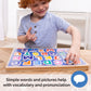 Buy now Melissa & Doug?? Ms. Rachelƒ?› Wooden Phonics Alphabet Sound Puzzle with Light-Activated Sound Effects, 26-Piece Toddler Toys for Boys and Girls Ages 2+ Years - FSC Certified at indiglob india