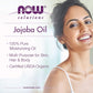 NOW Solutions Organic Jojoba Essential Oil, 4-Ounce