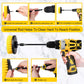 Buy now Drill Brush Power Scrubber Brush Set, Herrfilk Drill Brush Attachment Set with Extend Attachment and Scrub Pads Sponge, Drill Bit Scrub Brush for Cleaning Grout, Car,Tiles, Sinks, Bathtub at indiglob india