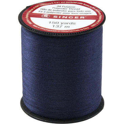 Singer 60110All Purpose Polyester Thread, 150 Yards, Black