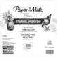 Paper Mate Flair Felt Tip Pens, Medium Point (0.7mm), Tropical & Classic Colors, 12 Count