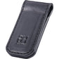 Slim Magnetic Money Clip Genuine Leather Business Card Holder for Men, Black