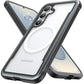 Buy now RAPTIC Shield Crystal Case for Samsung Galaxy S24 Ultra, [13FT Mil-Grade Drop Protection], [Not Yellowing Tech], Durable Anodized Shockproof Aluminum Frame Slim Samsung S24 Ultra Case, Iridescent S25 Plus 6.7" Black Grey at indiglob india