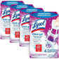 Lysol Click Gel Automatic Toilet Bowl Cleaner, Toilet Gel Stamp, Toilet Freshener, Bathroom Essentials, Refreshing Lavender Scent, 6 Count (Pack of 1)