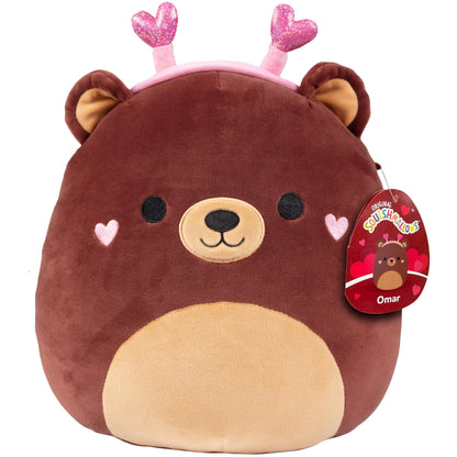 Buy now Squishmallow Original 10 Inch Omar The Valentine's Day Teddy Bear - Official Jazwares Plush - Soft, Cuddly Collectible Stuffed Animal Toy - 2026 Limited Edition - Gift for Boys, Girls, & Kids at indiglob india