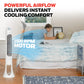 Buy now Honeywell QuietSet Whole Room Oscillating Tower filter Fan with Remote, White, HYF260 at indiglob india
