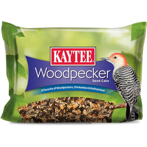 Kaytee Woodpecker Seed Cake, Wild Bird Food, 1.85 Pounds