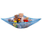 Handy Laundry Jumbo Toy Hammock - Organize stuffed animals or children's toys with the mesh hammock, Looks great with any décor while neatly organizing kid’s toys, Expands to 5.5 feet - White