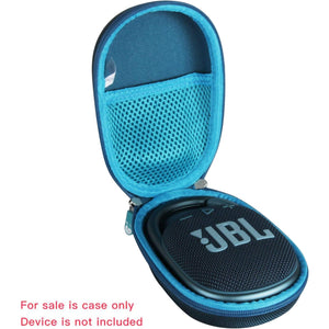 Hermitshell Hard Travel Case for JBL Clip 4 / JBL Clip 5 Portable Mini Bluetooth Speaker (Blue)