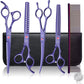Professional Dog Grooming Scissors Set, 7 Inch/8 Inch Pet Grooming Scissors Chunkers Shears for Dog, Curved Dog Grooming Scissors, Thinning Shears for Dog with Grooming Comb