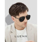 LUENX Aviator Sunglasses for Men Women Polarized Driving Classic Shades - UV 400 Protection with Accessories 60MM
