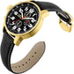 Buy now Invicta Men's I-Force Left Handed Quartz Watch with Leather Strap at indiglob india