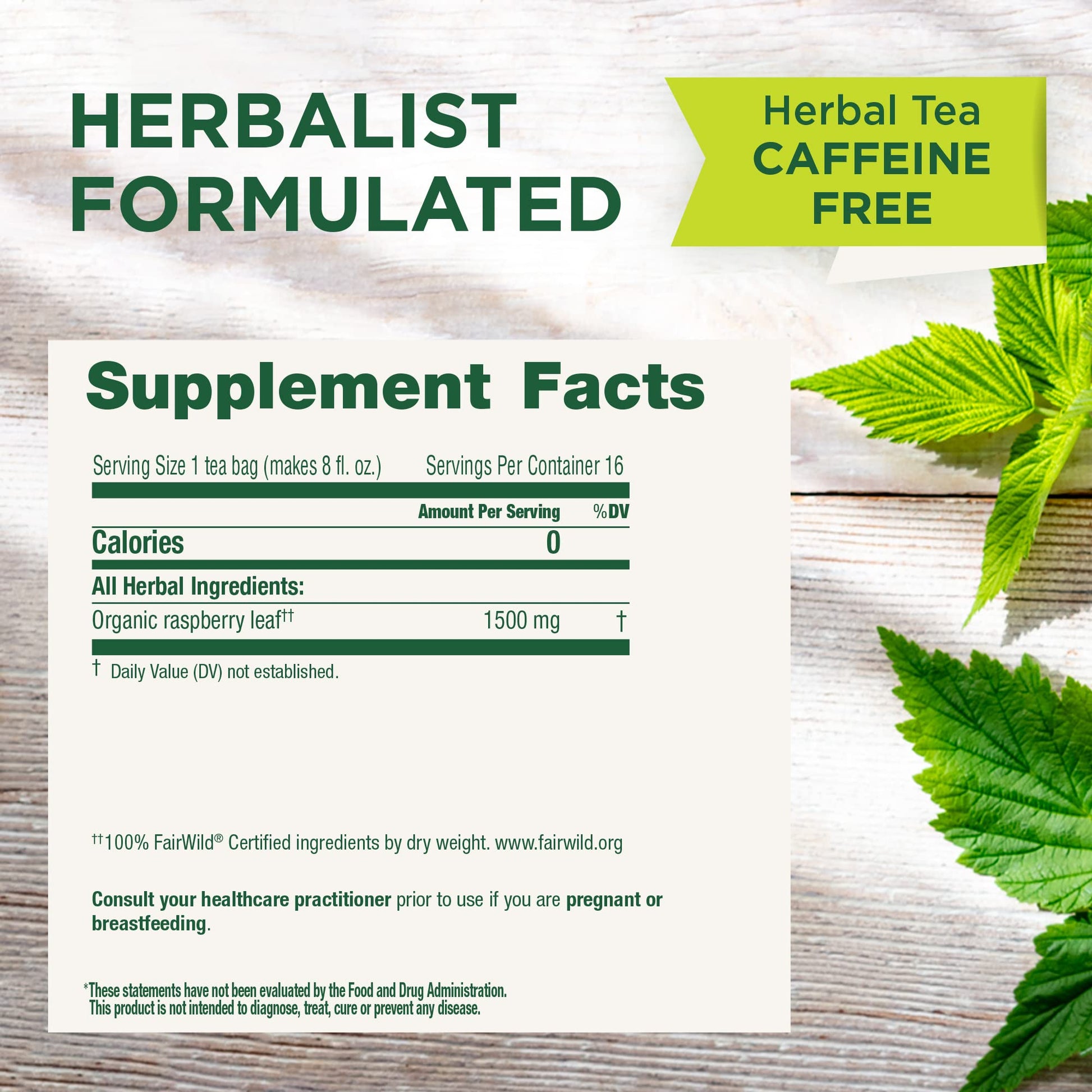 Buy now Traditional Medicinals Organic Raspberry Leaf Herbal Tea, Eases Menstrual Cramps & Supports Healthy Pregnancy, (Pack of 1) - 16 Tea Bags at indiglob india