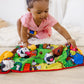 Buy now Melissa & Doug Take-Along Farm Baby and Toddler Play Mat (19.25 x 14.5 inches) With 9 Animals - Folds To Be Convenient Storage Bag for Travel at indiglob india