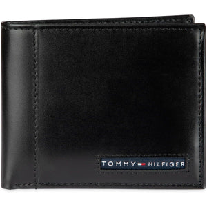 Tommy Hilfiger Men's Passcase Wallet with Removable ID Window