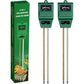 iPower 3-in-1 Soil Test Kit, Soil Moisture/Light/pH Meter for House Plant, Garden, Lawn, Farm, Ideal for Indoor & Outdoor Use