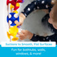 Buy now Fat Brain Toys Squigz Starter Set, 24 Piece Suction Bath Toys, Sensory Toys for Kids 3 and Up at indiglob india