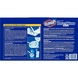 Buy now Clorox ToiletWand,Disposable Toilet Cleaning Rainforest Rush Refill (36 Count 1 Toilet) at indiglob india
