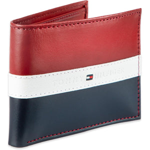 Tommy Hilfiger Men's Classic Bifold Wallet with ID Window and Multiple Card Slots