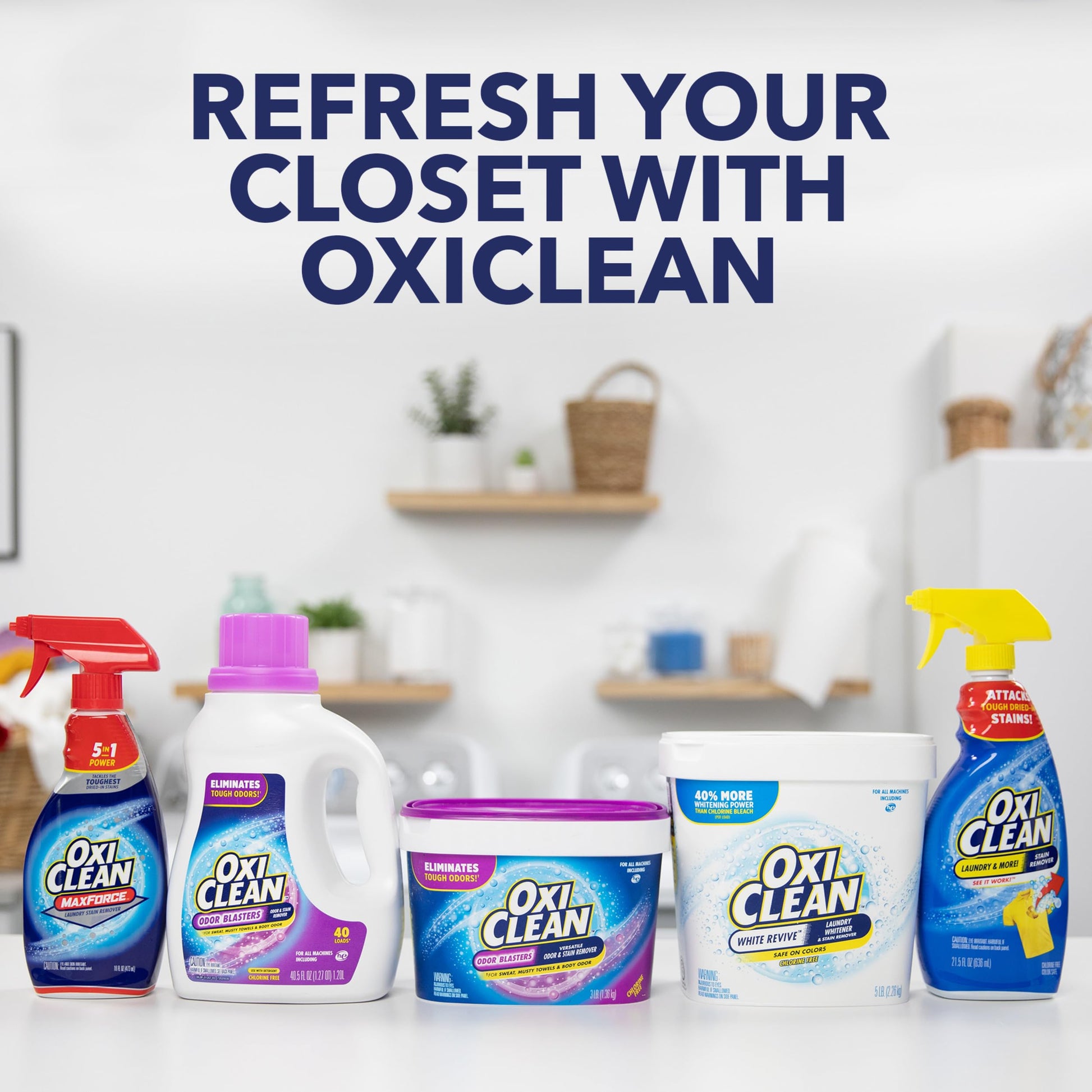 Buy now OxiClean Odor Blasters Versatile Odor and Laundry Stain Remover Powder, 3 lb at indiglob india