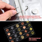 Coin Collection Book Holder for Collectors, 260 Pockets Coins Collecting Album with Zipper and Handle. Display Storage Case for Money Currency Collections Supplies, Bill Commemorative (Box Only)