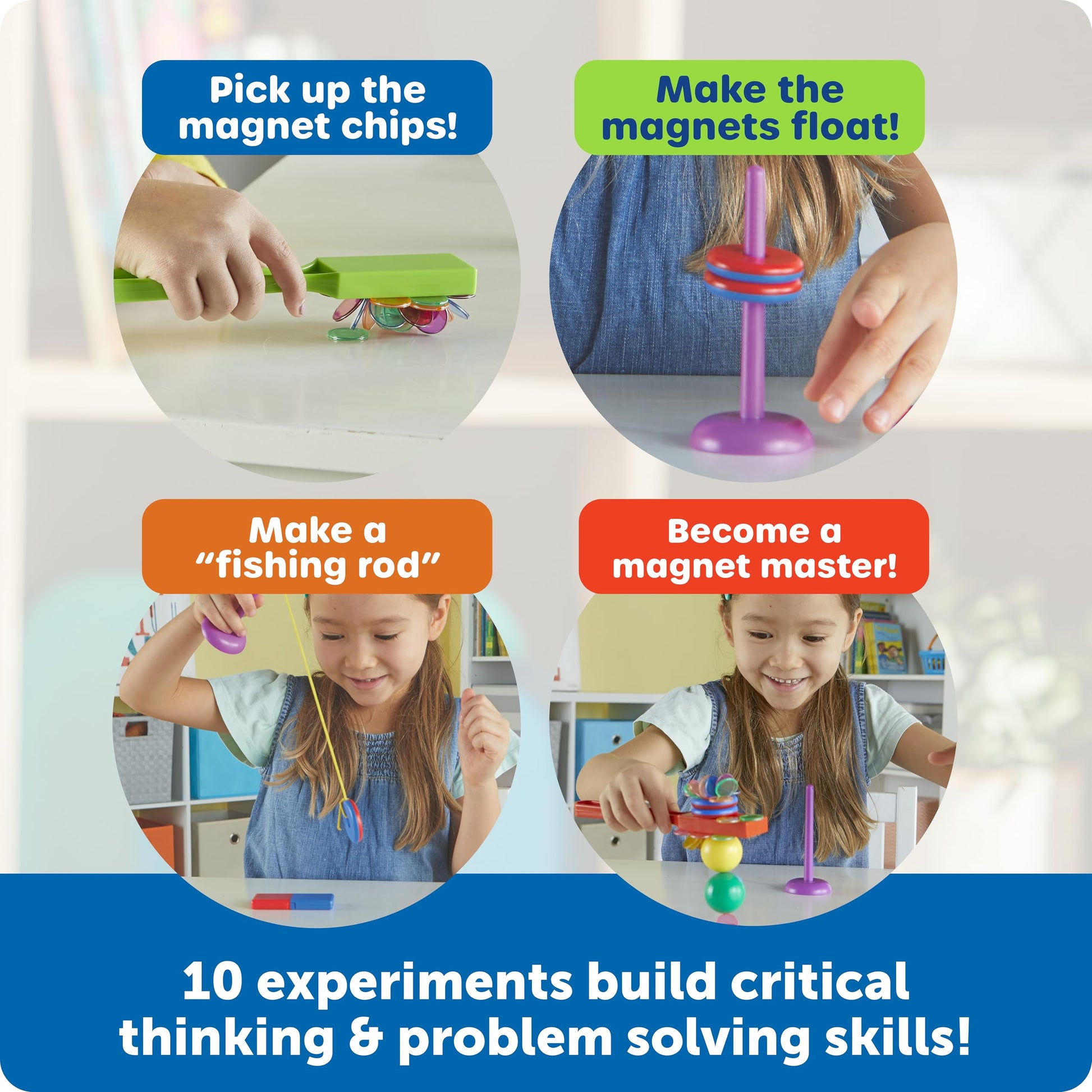 Buy now Learning Resources STEM Explorers Magnet Movers - Science For Kids Sensory Bin, Critical Thinking, Fine Motor Toys, Classroom Math Supplies, Homeschool Crafts, Educational Games, Birthday Gift at indiglob india