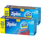 Ziploc Gallon Food Storage Freezer Bags, New Stay Open Design with Stand-Up Bottom, Easy to Fill, 28 Count