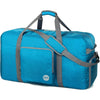 WANDF Foldable Travel Duffel Bag 60-120L Duffle Carry on for Women and Men - Blue