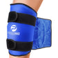 Shin Splint Ice Packs, HSA and FSA Eligible Reusable Hot and Cold Therapy Wrap | Leg or Calf Pain Relief | Advanced Soft Gel Technology | Freezable and Microwavable | Running Injuries & Recovery