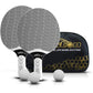 Senston Table Tennis Rackets Set, Professional Table Tennis Racket with 3 Balls, Composite Rubber Ping Pong Paddle Set