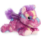 Aurora® Vibrant Bright Fancies™ Jellyroll Unicorn™ Stuffed Animal - Eye-Catching Fun - Delightful Cuddles - Pink 7 Inches